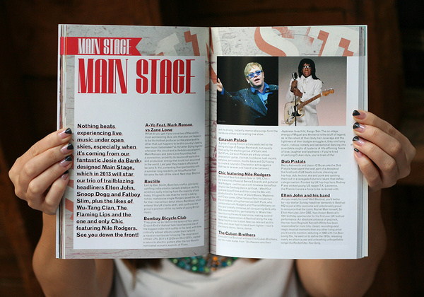 Bestival 2013 #font #festival #book #layout #typography