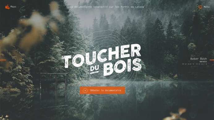 Homepage "Knock on Wood"