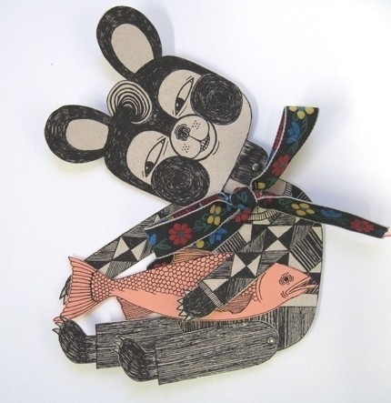 FFFFOUND! | Beau Bear by thepinpals on Etsy #puppets #sculpture