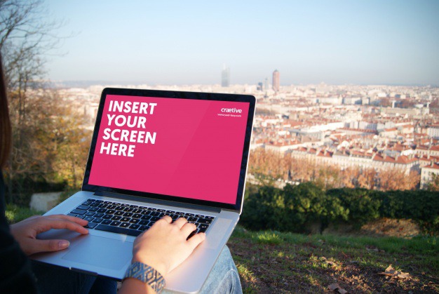 Laptop screen mock up design Free Psd. See more inspiration related to Mockup, Design, Template, Laptop, Web, Website, Mock up, Templates, Website template, Screen, Macbook, Mockups, Up, Web template, Realistic, Real, Web templates, Mock ups, Mock and Ups on Freepik.
