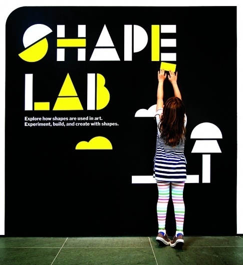 The Department of Advertising and Graphic Design #lab #design #graphic #exhibition #shape #moma