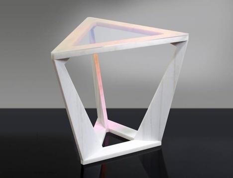 Tretable by Joe Doucet #design #product #furniture #marble #table