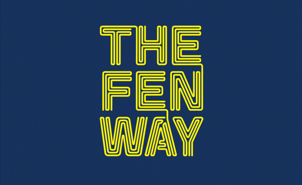 The Fenway Campaign on Typography Served #serif #sans #connected