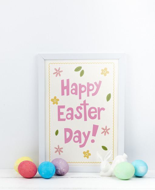 Happy easter day Free Psd. See more inspiration related to Flower, Mockup, Floral, Card, Template, Leaf, Typography, Spring, Leaves, Celebration, Happy, Font, Holiday, Mock up, Easter, Religion, Rabbit, Egg, Calligraphy, Lettering, Traditional, Greeting card, Bunny, Up, Day, Greeting, Cultural, Tradition, Mock, Seasonal and Paschal on Freepik.