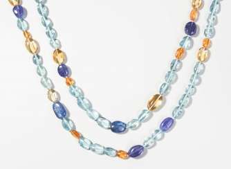 Colour Precious Stone Necklace