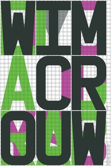 Creative Review - British designers and the cult of Crouwel #design #crouwel #build #poster