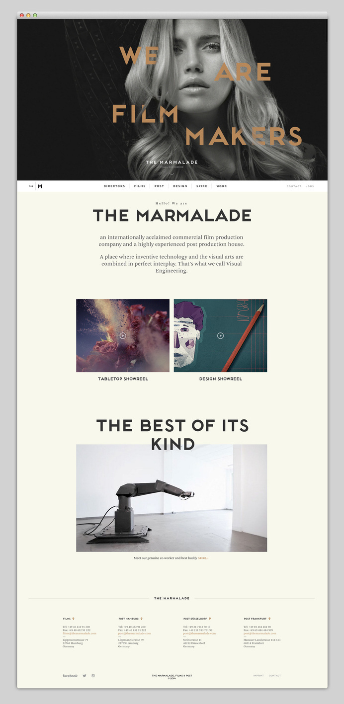 Most beautiful websites collection – www.mindsparklemag.com #layouts #website #site