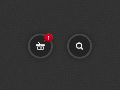 Cart & Search #nice #icons