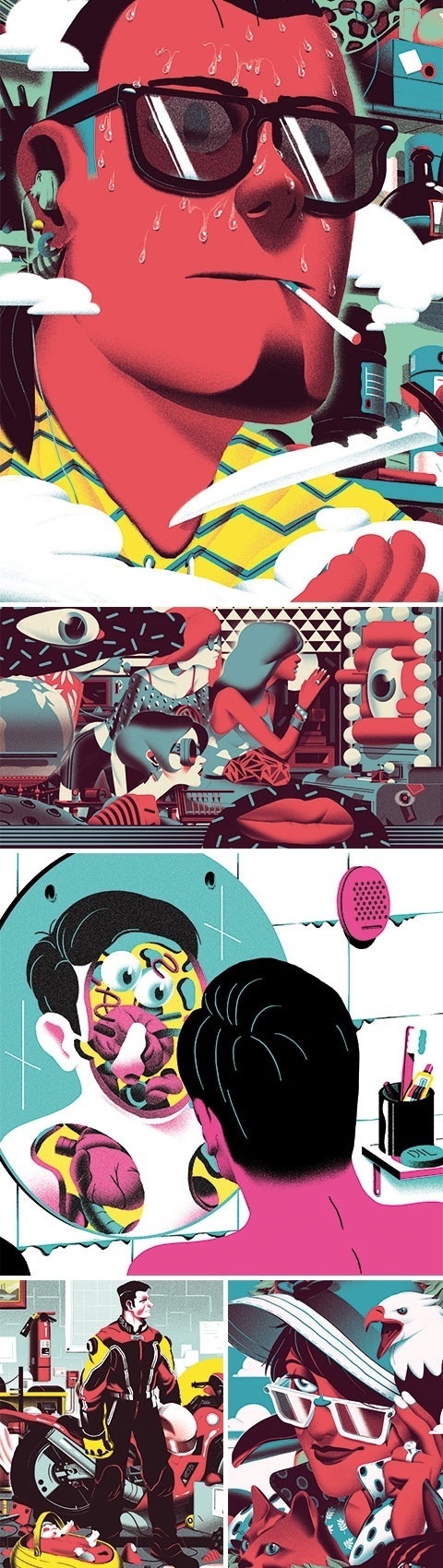 Nicolas Dehghani / New illustrator / Paris We are proud and happy to welcome Nicolas Dehghani among the illustrators of the clinic. After th