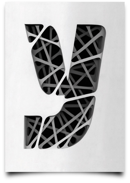 type scan alphabet on Typography Served #letter #type