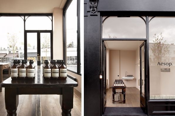 Aesop Notting Hill 227A, Westbourne Grove. London. #branding #design #boutique #concept #identity #hipshops #retail