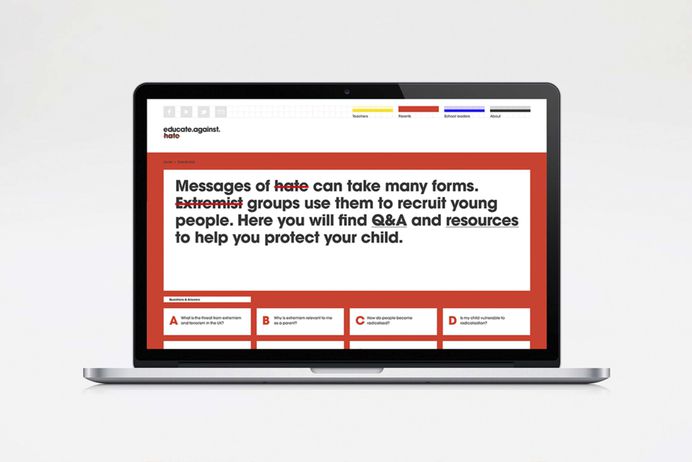 Educate Against Hate website | The Dots