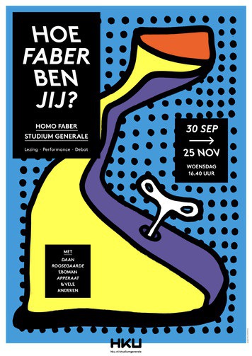 "Studium generale" poster, 2016, by Studio Airport, Netherlands