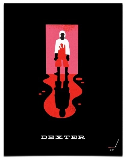 Dexter « Mattson Creative #tv #dexter #poster #show