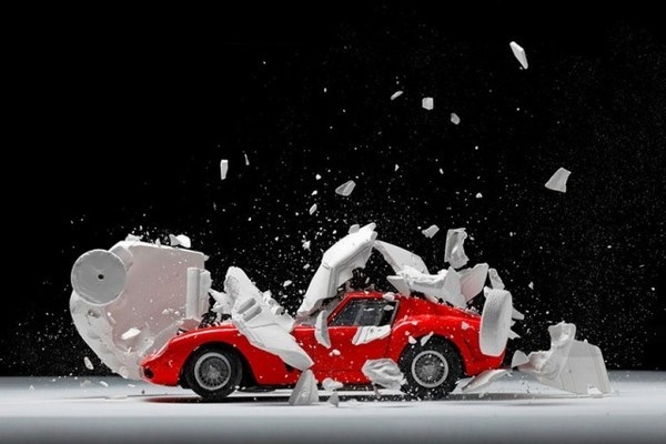 Exploded Cars by Fabian Oefner9 #explosion #car #art