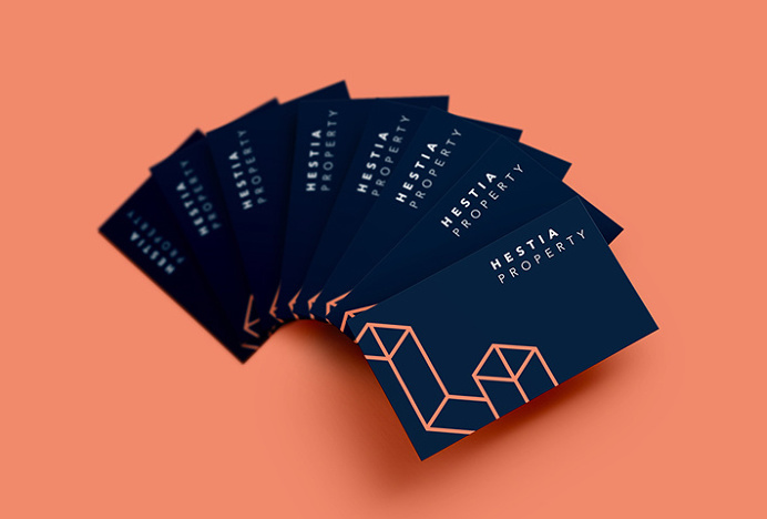Hestia Property by Studio 361 #stationary #branding #graphic design