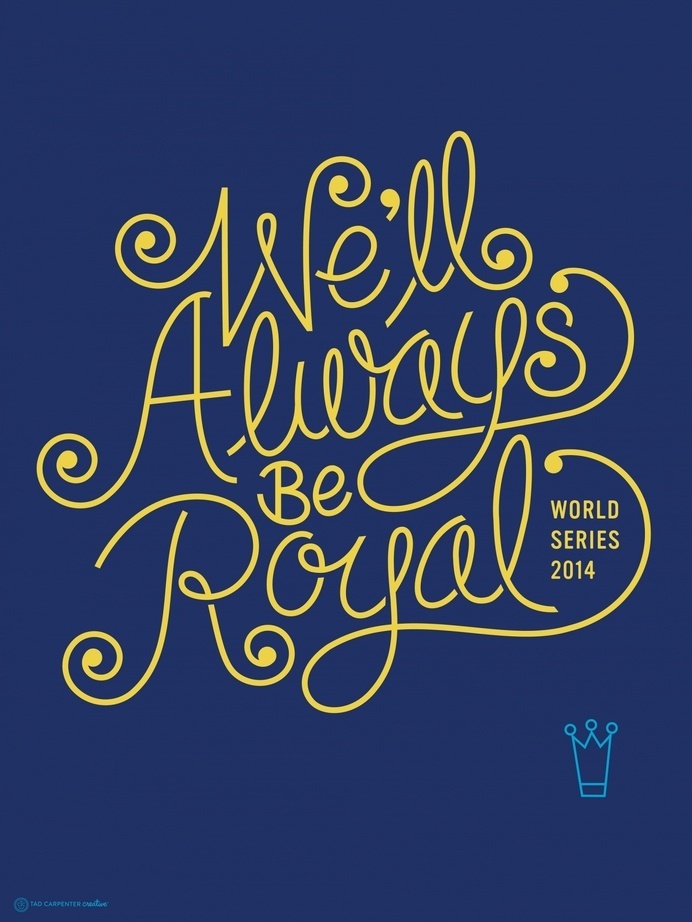 FoT– Battle of the Bats – We'll Always Be Royal – Tad Carpenter #baseball