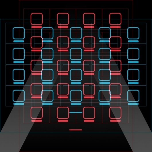 All sizes | iPad rotationproof icon-grid wallpaper | Flickr - Photo Sharing! #pattern #ipad #grid #insgraphizm #wallpaper
