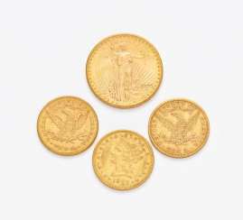 Four Gold Coins
