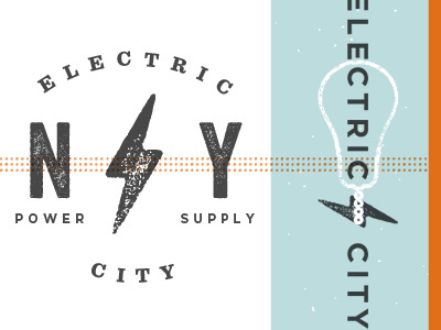 Electric city dribbble #bulb