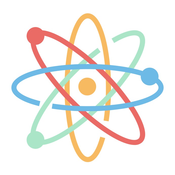 See more icon inspiration related to atom, nuclear, Electron, atomic, physics, education and science on Flaticon.
