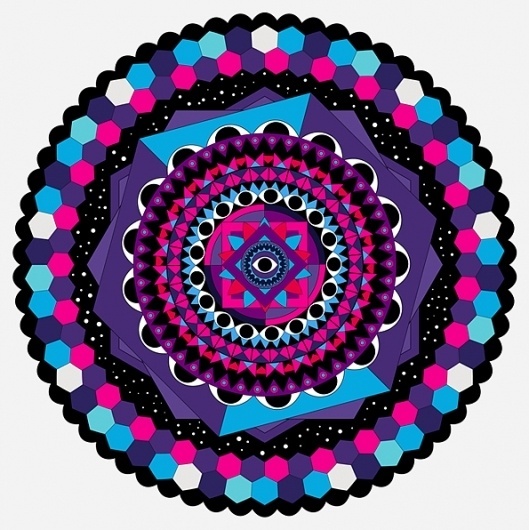 Onesidezero . SleepSphere #mandala #vector #illustrator #brett #onesidezero #sphere #art #wilkinson
