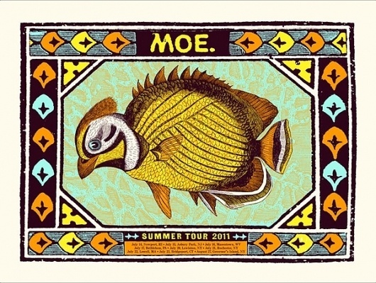 GigPosters.com - Moe. #nate #gigposter #duval #moe