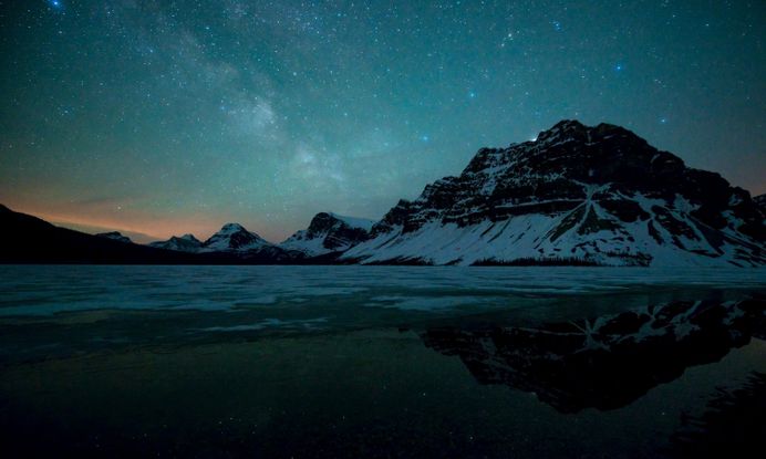 Mountain Stars – WallpapersBae