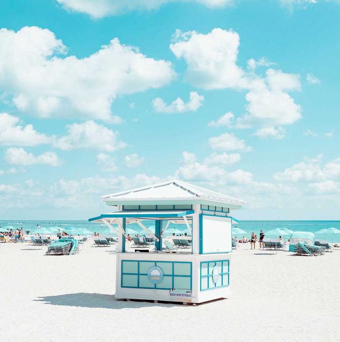 Cabana: Minimalist and Bold Landscapes of Miami Beach by David Behar