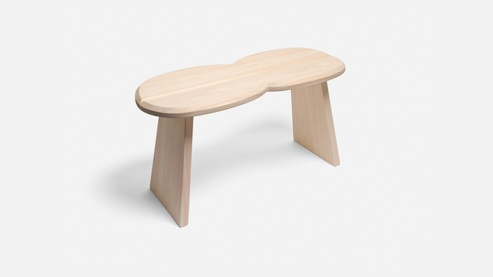 Hinoki Stool by Jasper Morrison & Wataru Kumano