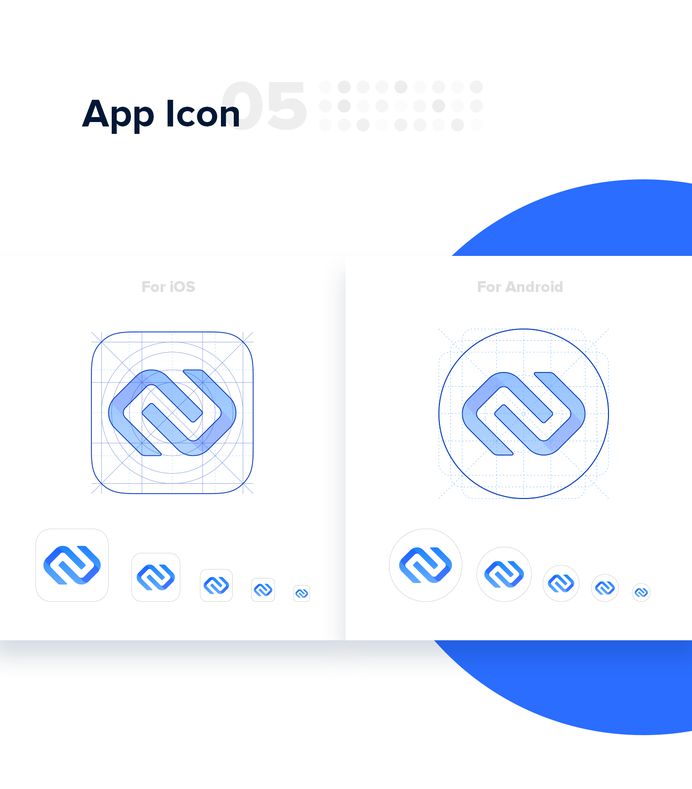 IronChain Logo and App Icons #logo #graphic #design