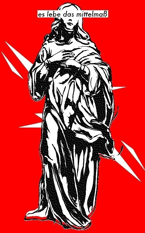 Es Lebe das Mittelmaß : pfdfndr #red #madonna