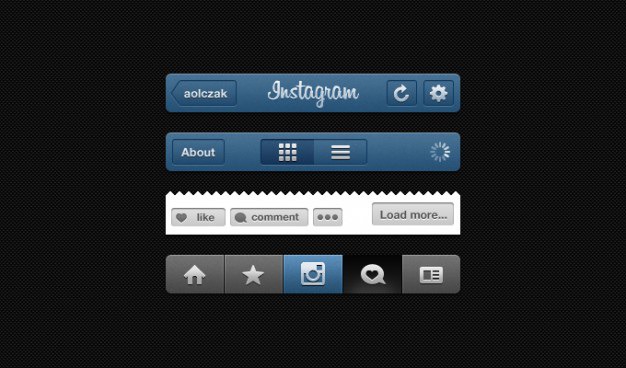Insta psd ui Free Psd. See more inspiration related to Ui, Psd, Horizontal and Insta on Freepik.