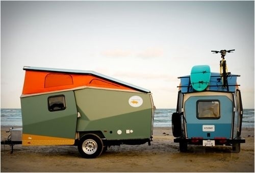 PicoCool - Cricket Pop-up Trailer #objects #trips #design #road #travelers #nomads #trailers