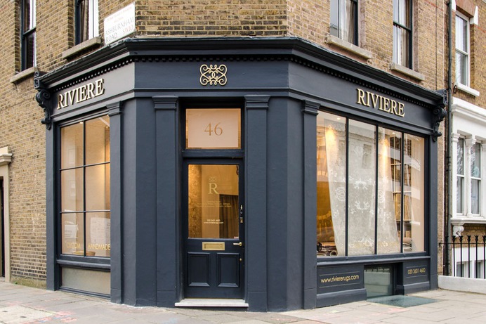 Custom handmade rugs from Riviere Rugs