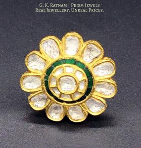 Ring - gold diamond polki kundan meena jadau jewellery