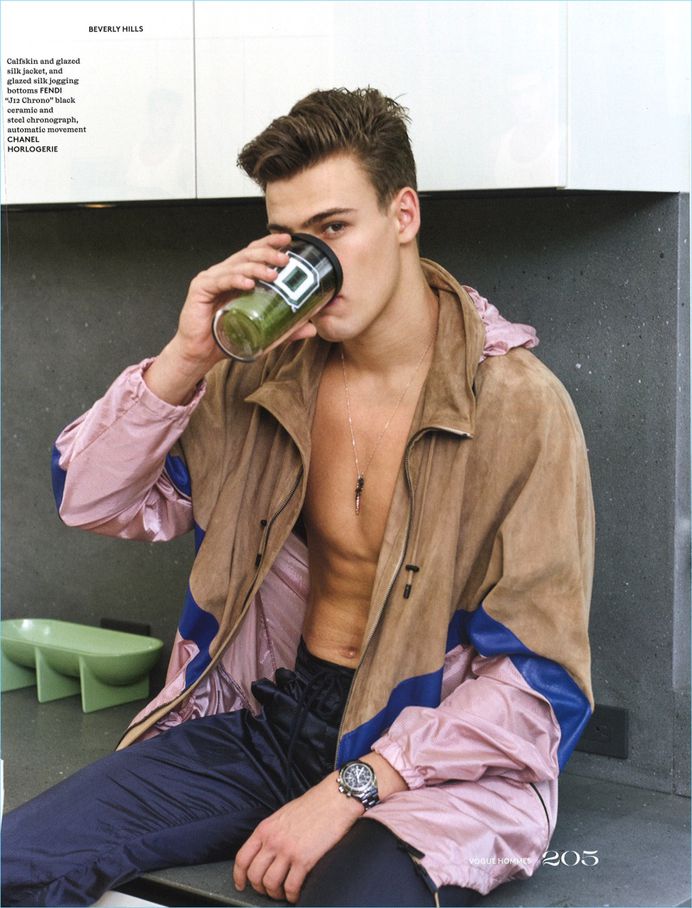 Justin Petzschke | Vogue Hommes Paris | 2018 | Editorial