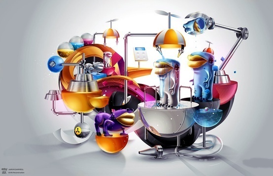 Digital Art inspiration #digital #illustration #art