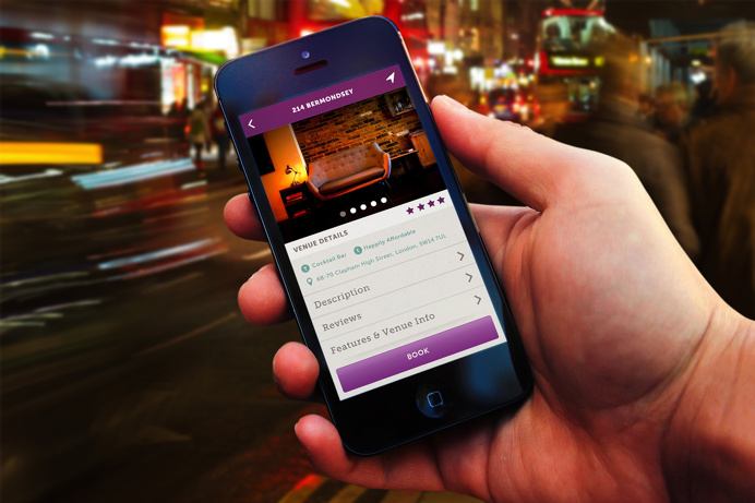 Design My Night App design