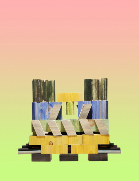 Cristian Montesinos | PICDIT #sculpture #design #color #wood #art #spatter
