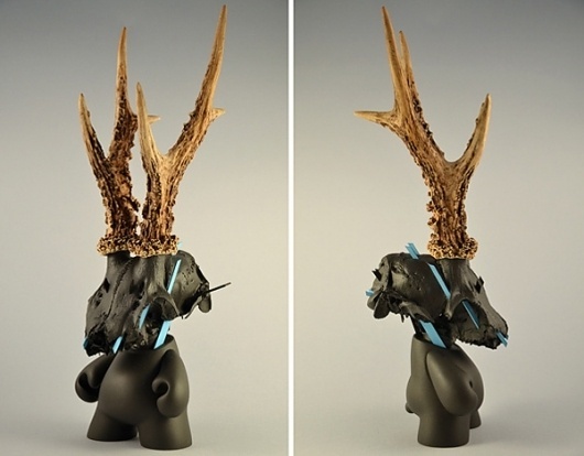 The Brotherhood on Toy Design Served #found #sculpture #design #art #object #skull #toy
