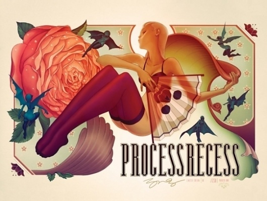 James Jean | PR Limited Edition Poster #recess #process #james #painting #jean