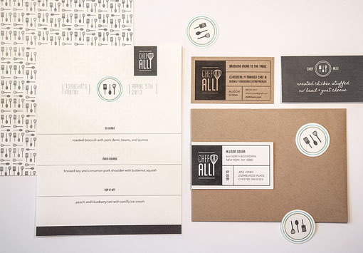 JenSerafini_ChefAlli_06 #design #graphic #jenserafini #identity