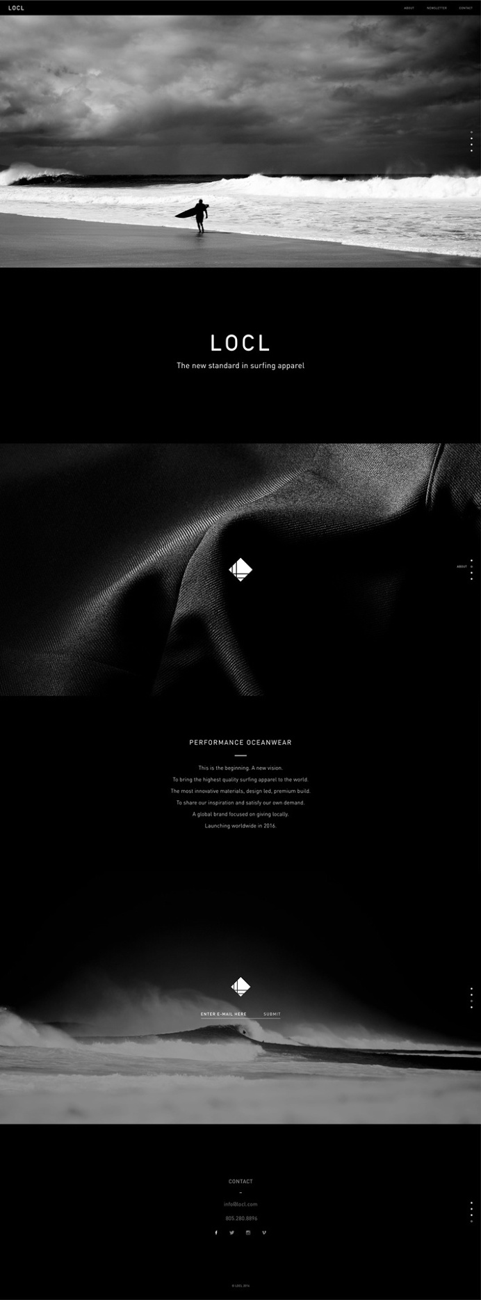 Locl by High Tide #web design #site #website