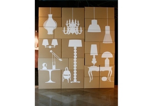 Shop window design for a lighting store outlet. 2010 picture on VisualizeUs #window #boxes #display #silos
