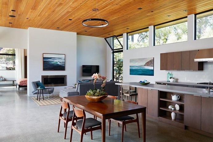 Glass Wall House by Klopf Architecture 4