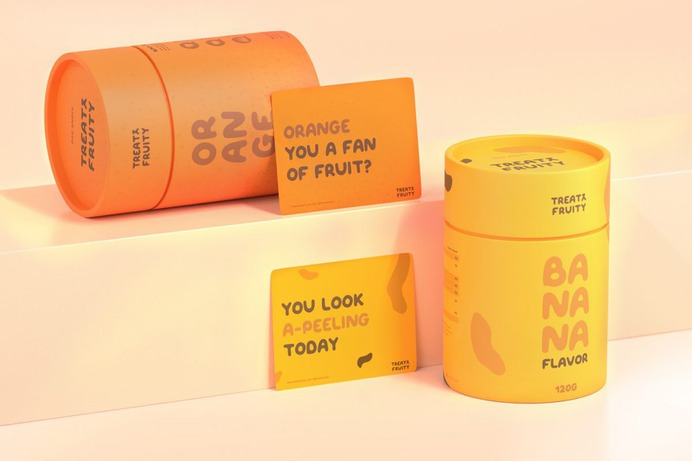 TREATY FRUITY – Dog Snacks Branding & Packaging