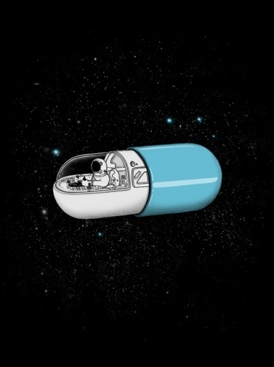 Space Capsule | Society6 #poster #space capsule #jorge lopez