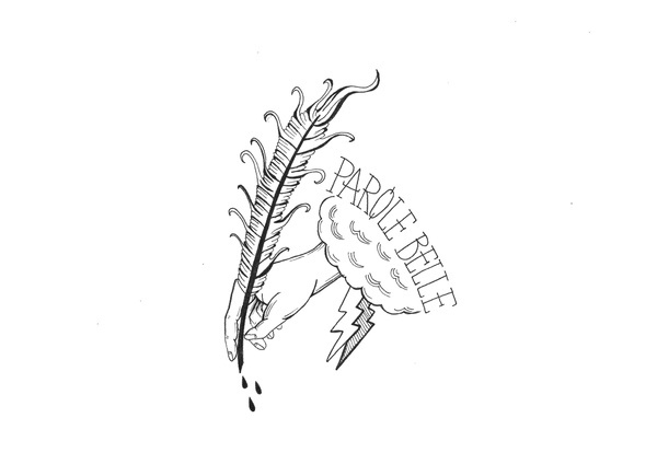 logo for cosebelle #parolebelle #illustration #cosebelle #logo #bw