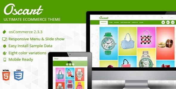 Oscart - Responsive oscommerce Template #oscommerce #site #responsive #clean #theme #skin #mobile #template #ready